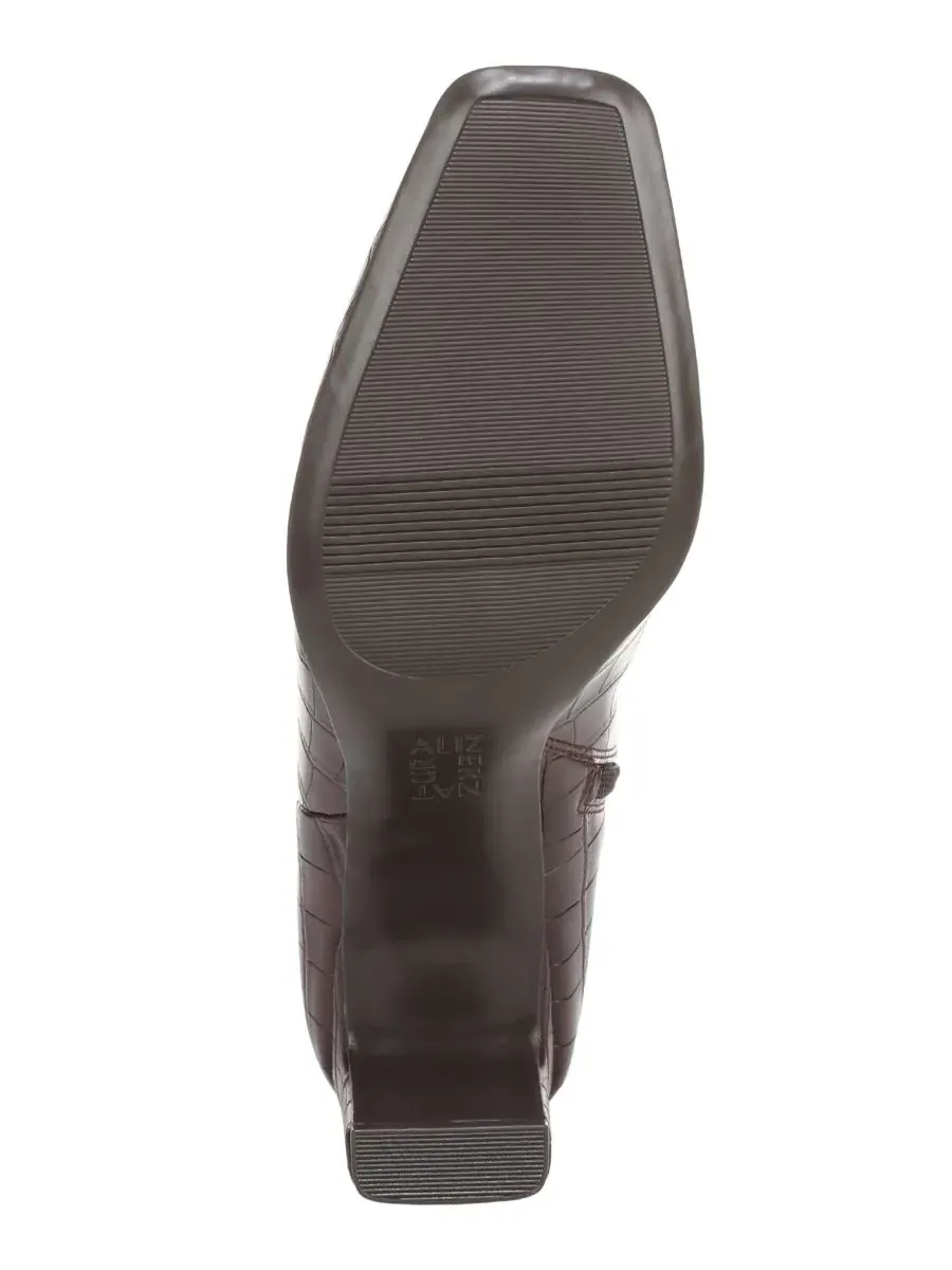 Женские сапоги-ботфорты с молнией Nona Zipper Tall Boots Naturalizer — изображение 5 из 5, красный