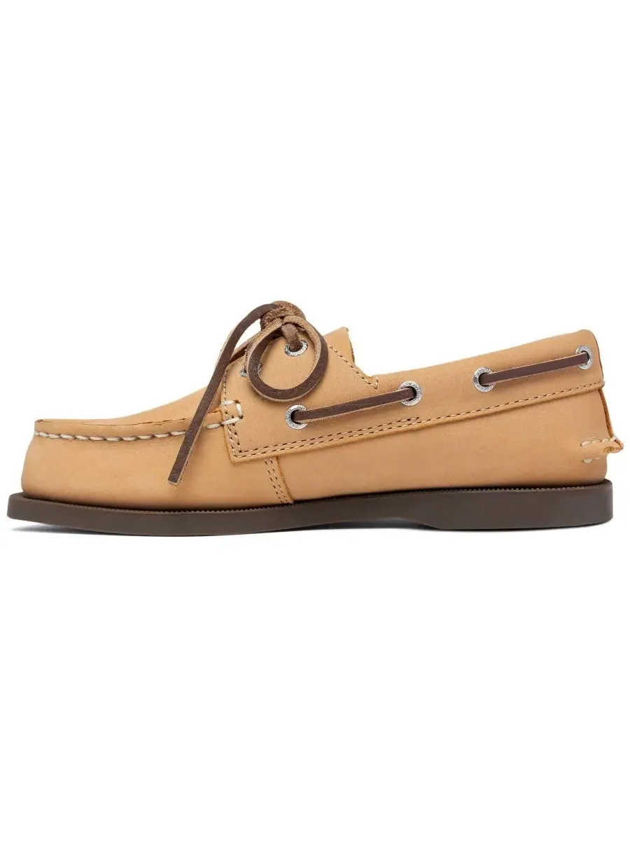 Мокасины классические Sperry Authentic Original Boat Shoe, Saharab — изображение 2 из 4, сахарный