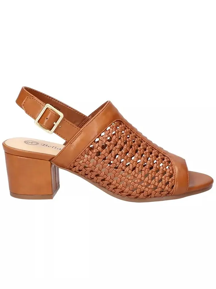 Женские босоножки Adley Block Heel Bella Vita — изображение 2 из 7, бежевый