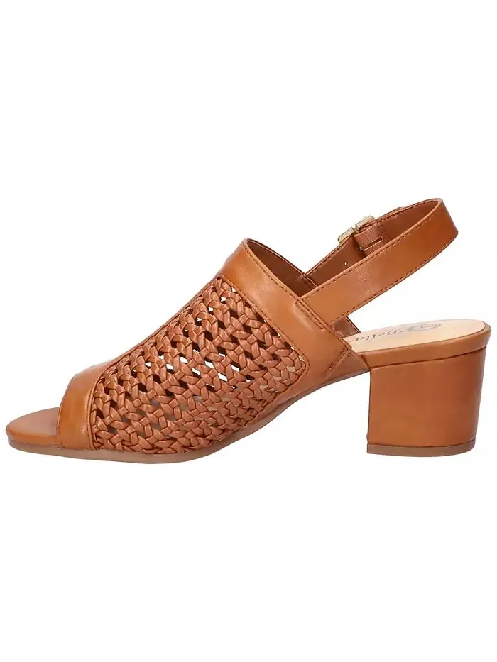 Женские босоножки Adley Block Heel Bella Vita — изображение 3 из 7, бежевый