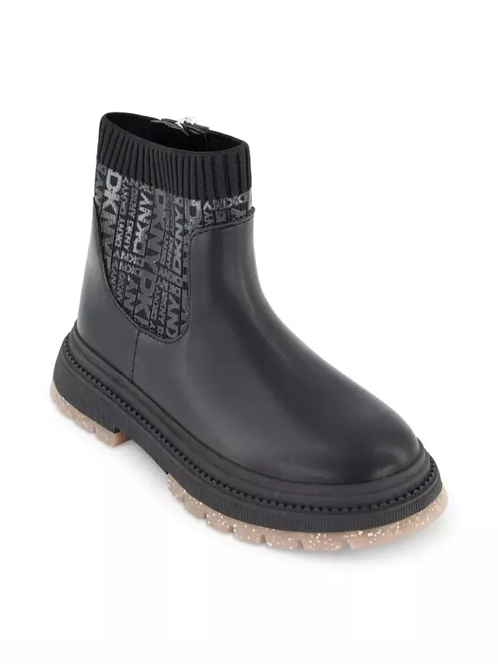 Ботинки Crissa Stretch Lug Boot для маленьких и больших девочек DKNY