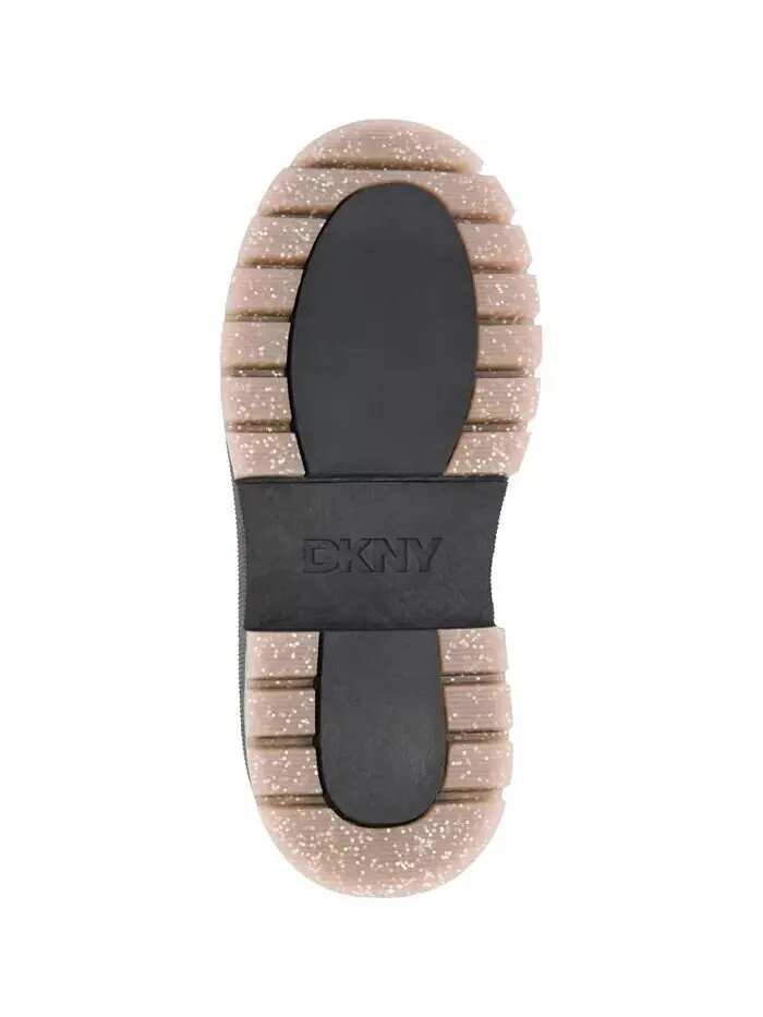 Ботинки Crissa Stretch Lug Boot для маленьких и больших девочек DKNY — изображение 7 из 7, черный