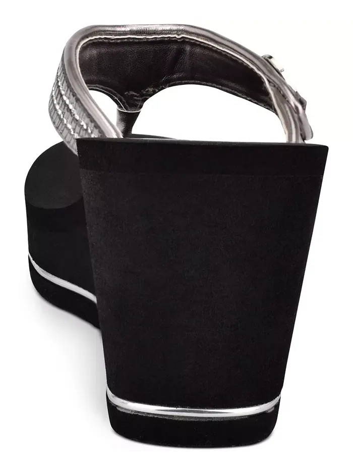Сандалии Sarraly Eva Logo Wedge Slip On Flip GUESS — изображение 3 из 5