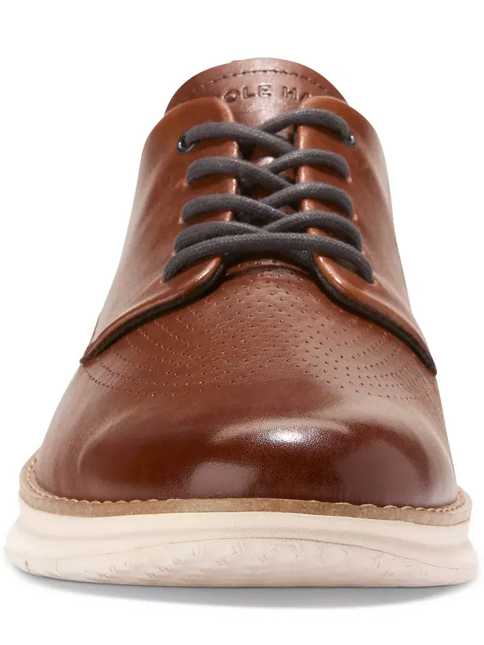 Мужские оксфорды ØriginalGrand Energyweave Perforated Plain Toe Cole Haan — изображение 3 из 10, бежевый