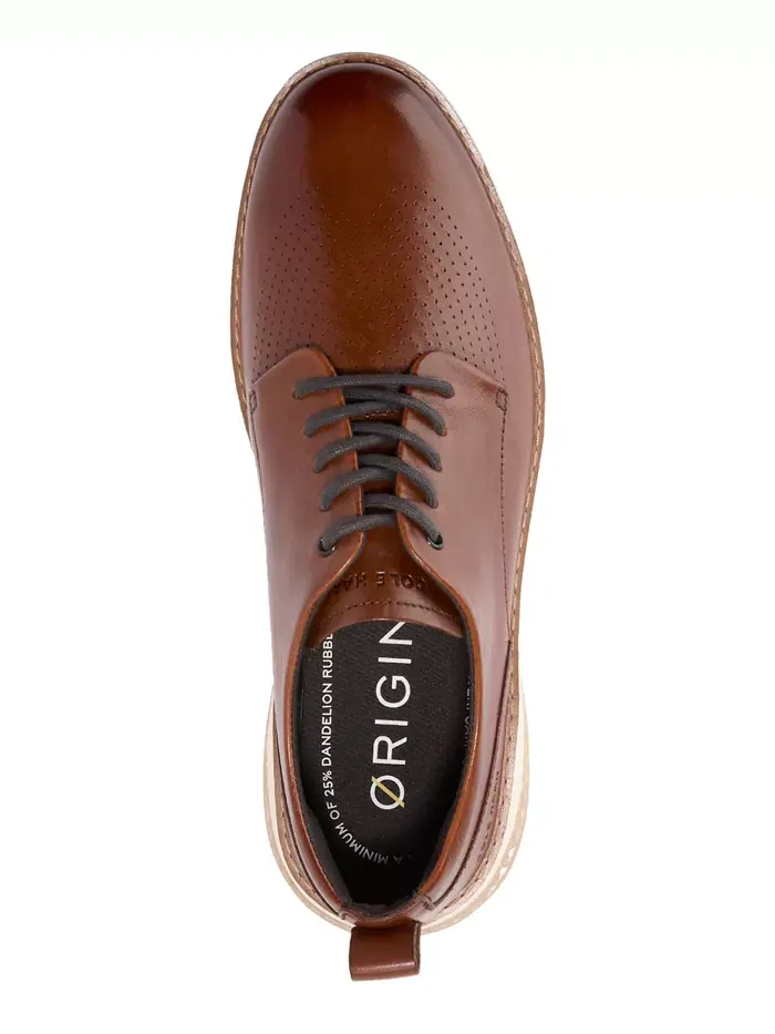 Мужские оксфорды ØriginalGrand Energyweave Perforated Plain Toe Cole Haan — изображение 4 из 10, бежевый