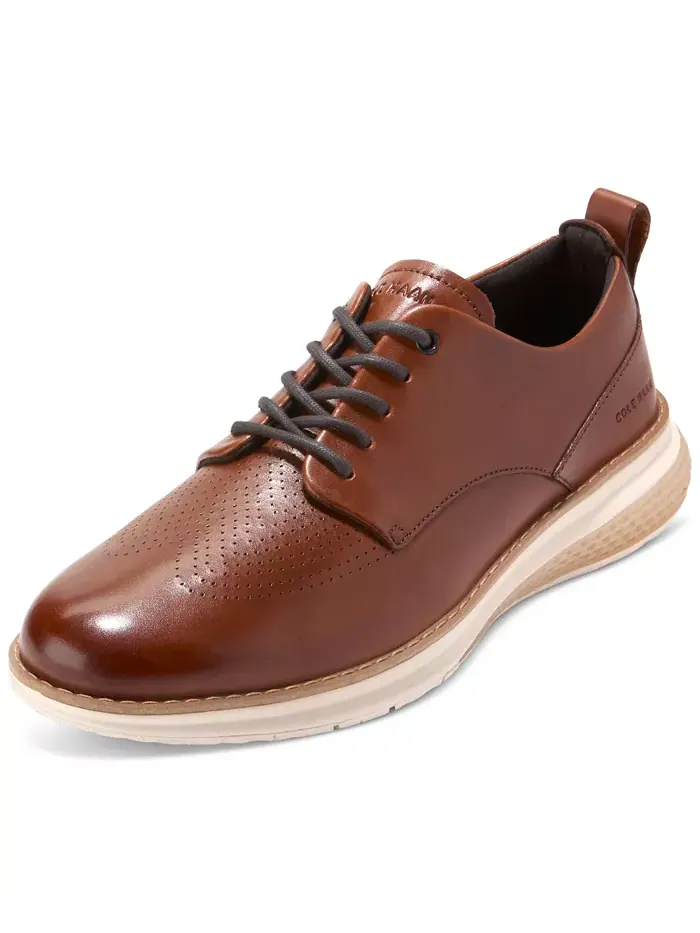 Мужские оксфорды ØriginalGrand Energyweave Perforated Plain Toe Cole Haan — изображение 7 из 10, бежевый