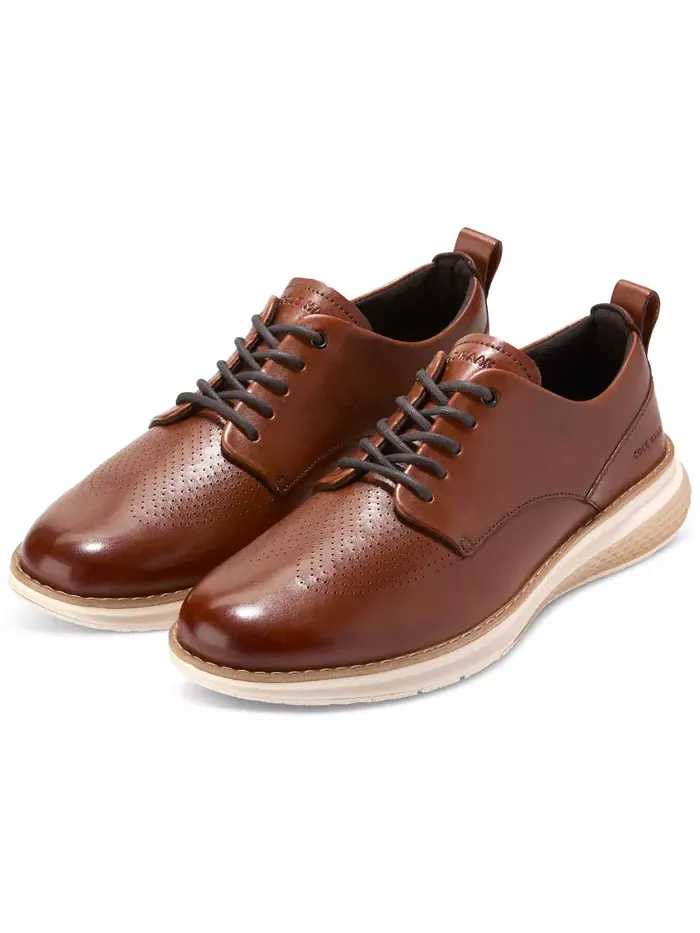 Мужские оксфорды ØriginalGrand Energyweave Perforated Plain Toe Cole Haan — изображение 8 из 10, бежевый