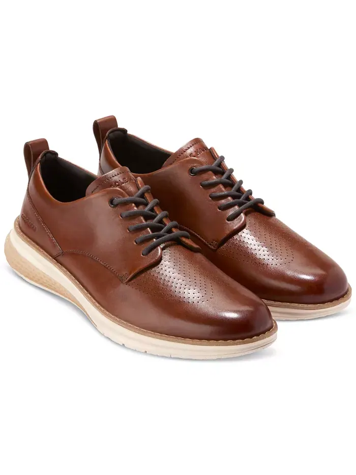 Мужские оксфорды ØriginalGrand Energyweave Perforated Plain Toe Cole Haan — изображение 9 из 10, бежевый