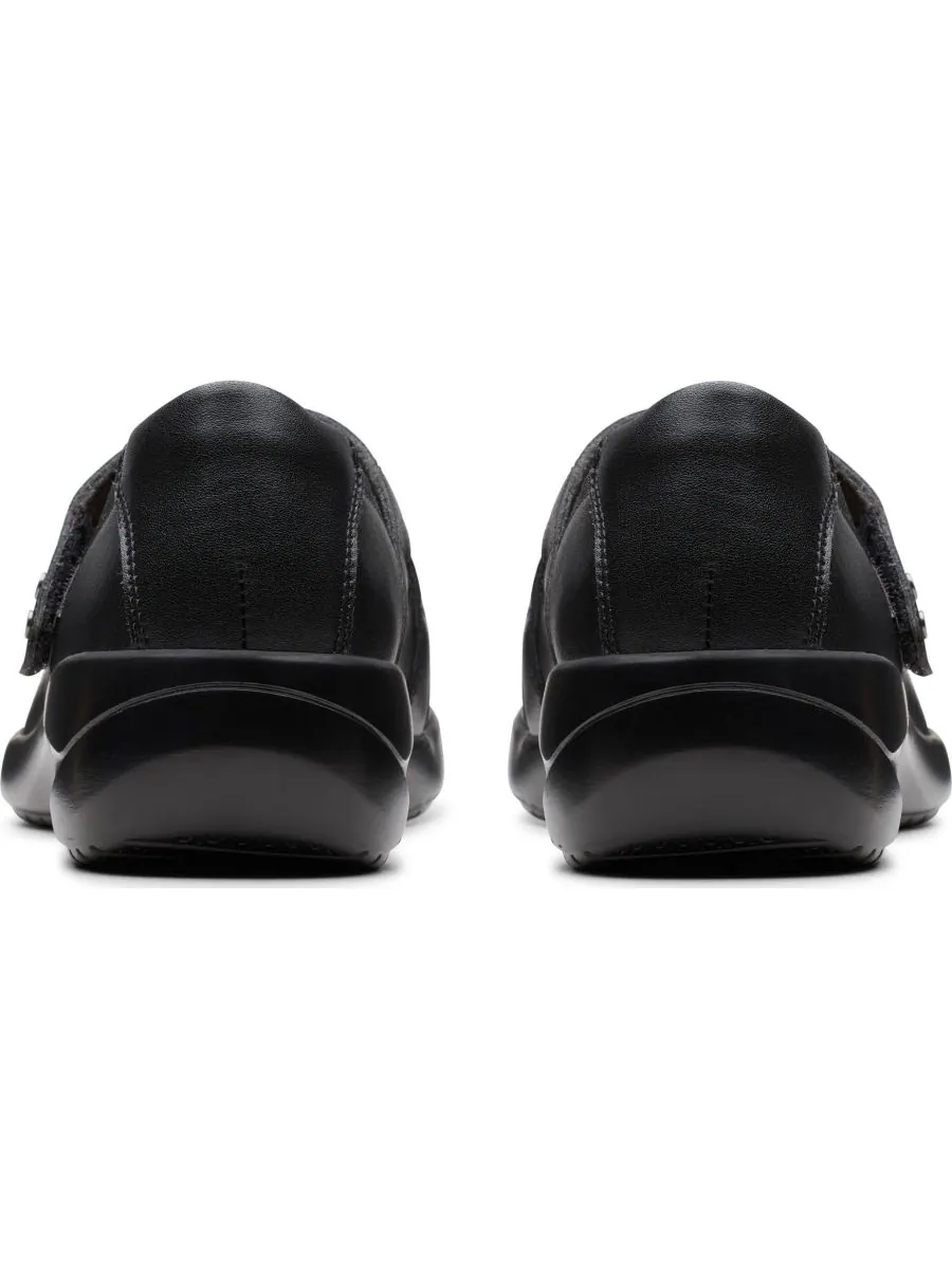Балетки женские Clarks Kaetlyn Jane с круглым носком — изображение 3 из 5, черный