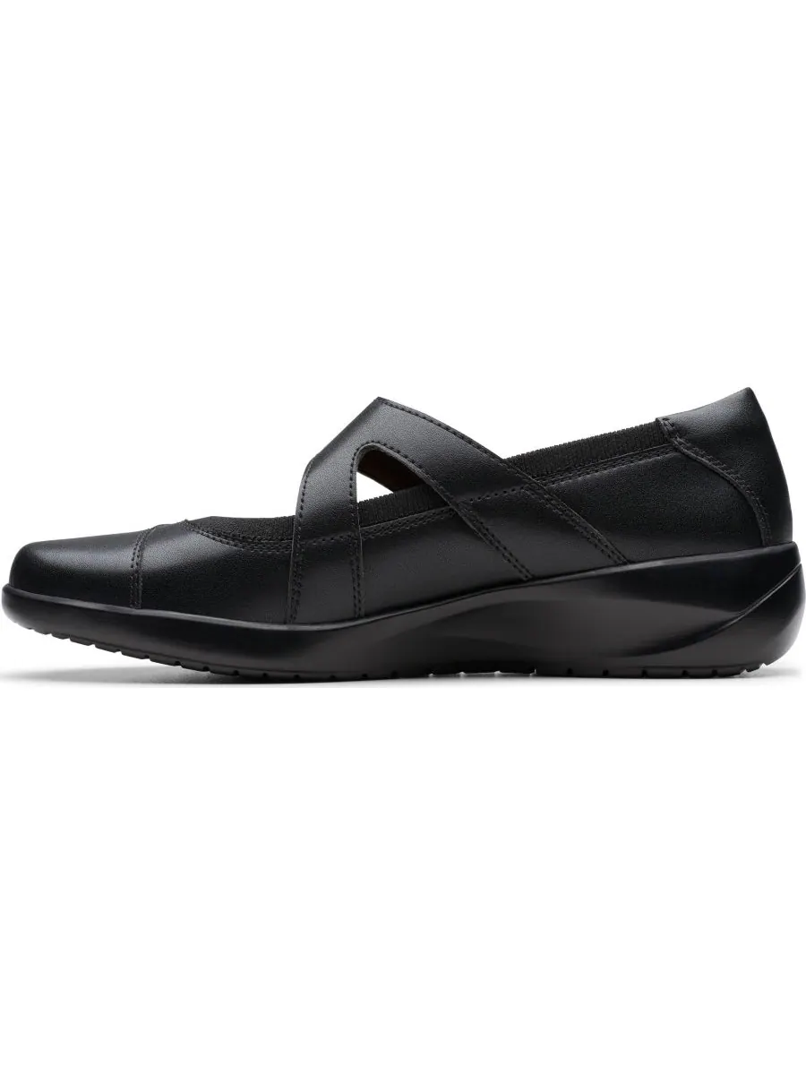 Балетки женские Clarks Kaetlyn Jane с круглым носком — изображение 5 из 5, черный