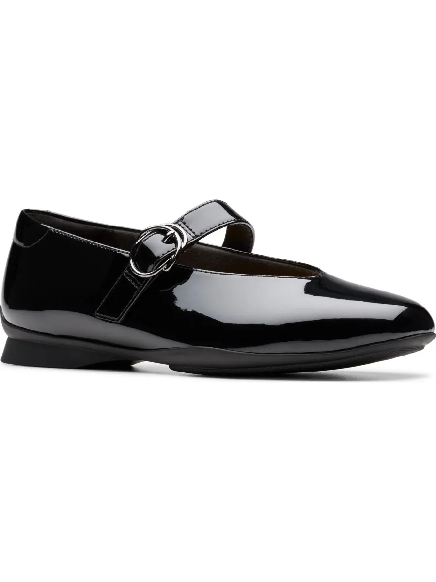 Балетки женские Clarks Jazmynn Iris, Мэри Джейн, с квадратным носком