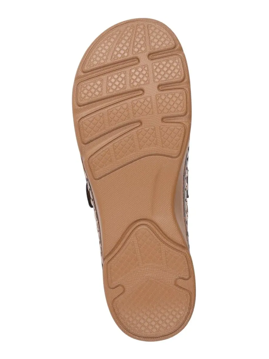 Женские сандалии-вьетнамки Arla Hardware GC Shoes, леопард — изображение 5 из 5, леопардовый
