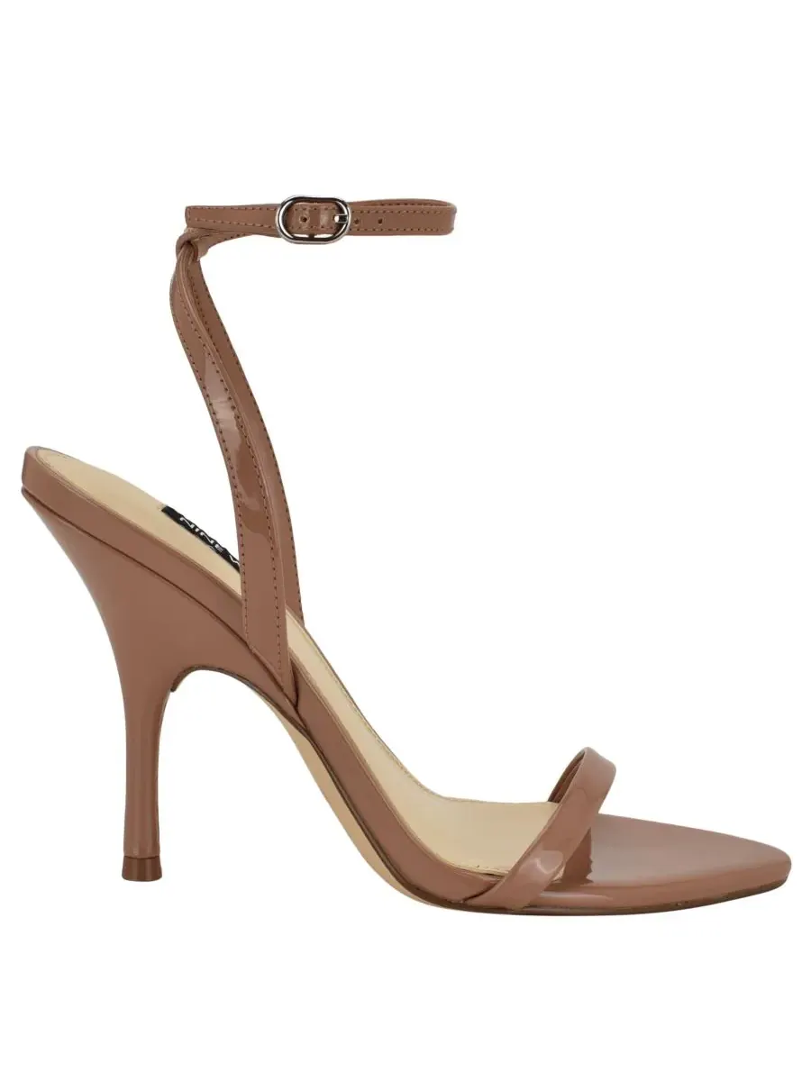 Женские босоножки Villo на шпильке с ремешками Nine West — изображение 2 из 5, коричневый