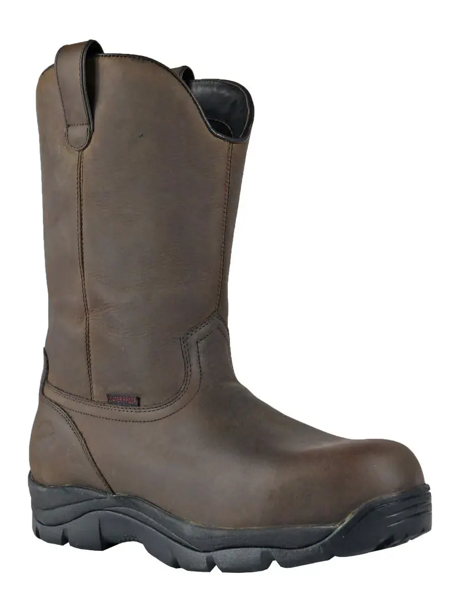 Мужские водонепроницаемые рабочие ботинки HOSS Wildfire Wellington с композитным носком Hoss Boot — изображение 1 из 6