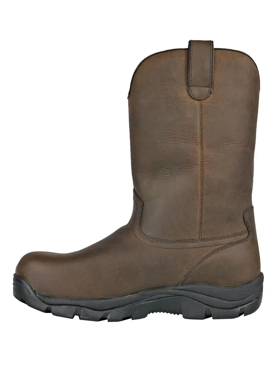 Мужские водонепроницаемые рабочие ботинки HOSS Wildfire Wellington с композитным носком Hoss Boot — изображение 2 из 6