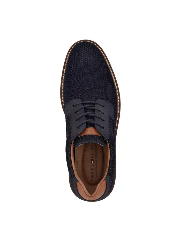 Мужские гибридные оксфорды Hiser Casualized Tommy Hilfiger — изображение 4 из 5, темно-синий мульти