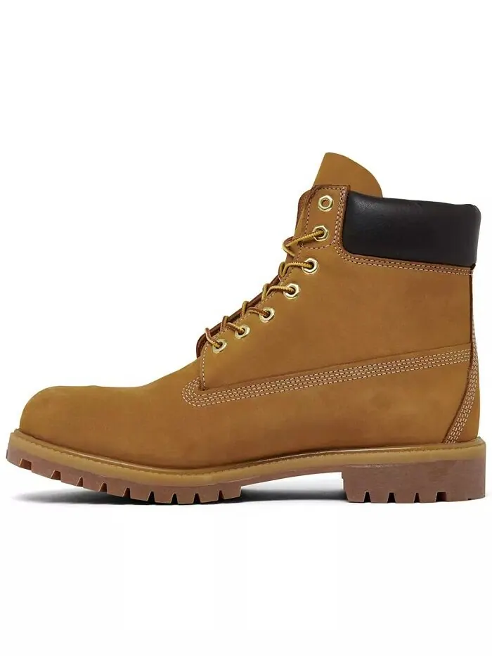 Ботинки мужские Timberland Finish Line 6-дюймовые водонепроницаемые премиум бежевые — изображение 3 из 6, пшеница
