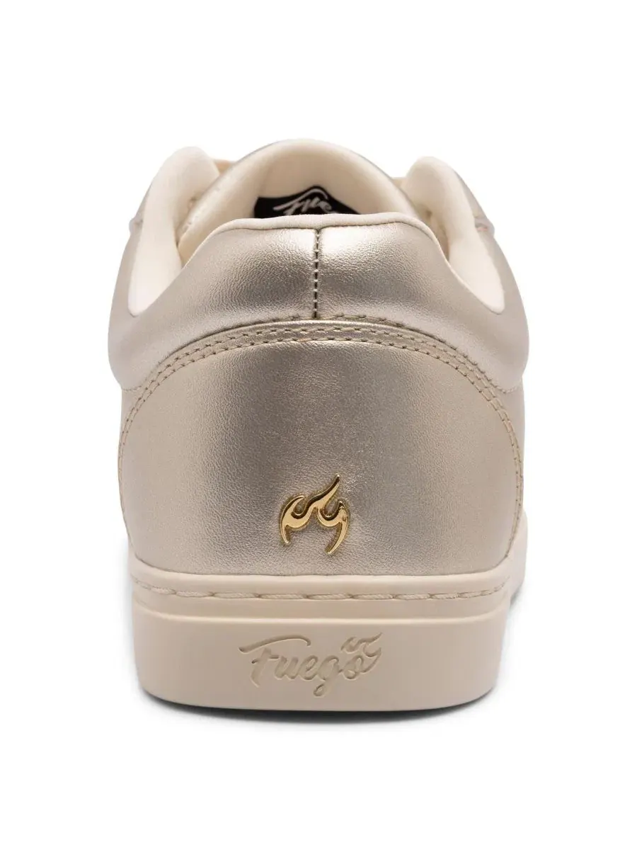 Кроссовки женские Champagne Low-top Fuego — изображение 6 из 7, шампань