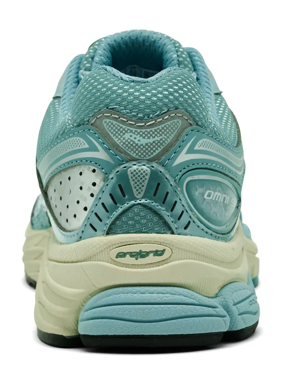 Кроссовки женские с сетчатым верхом ProGrid Omni 9 Lifestyle Saucony, Gulf Eggshell — изображение 2 из 6