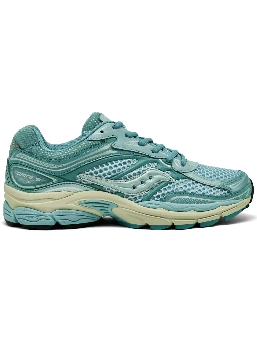 Кроссовки женские с сетчатым верхом ProGrid Omni 9 Lifestyle Saucony, Gulf Eggshell — изображение 6 из 6