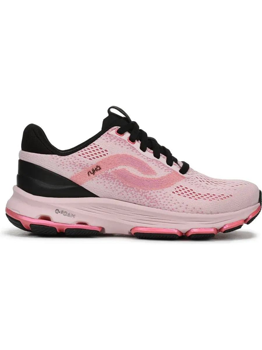 Кроссовки женские Devo Stride LX Lace-Up Ryka Premium — изображение 2 из 5, розовый