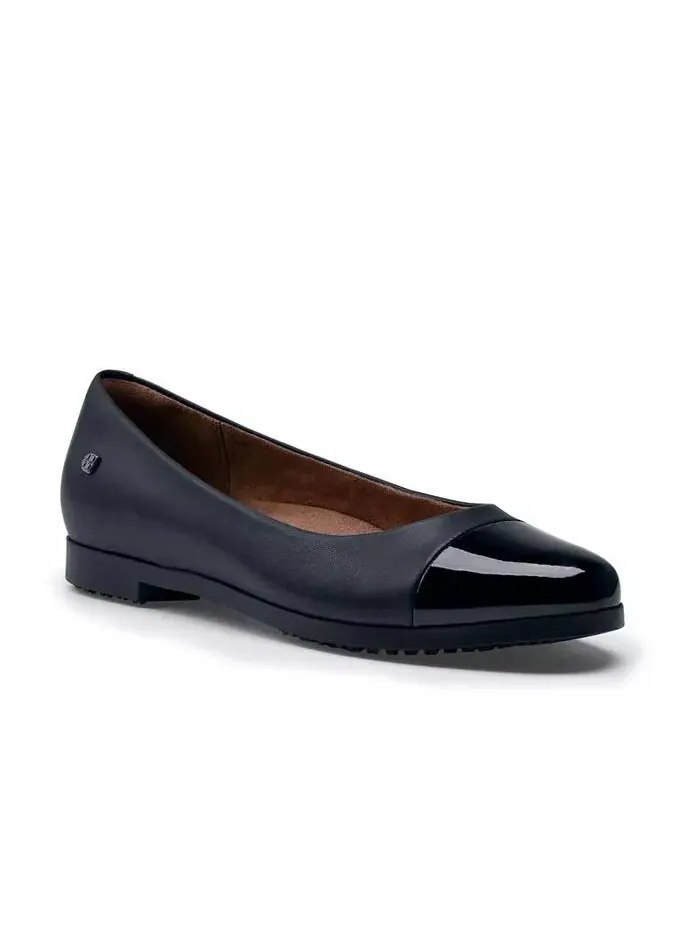 Женские туфли Darcy Flats Slip Водонепроницаемые Туфли и обувь для работы Shoes For Crews — изображение 5 из 6, черный