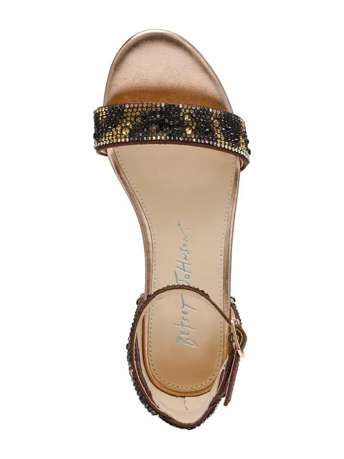 Туфли-лодочки для маленьких и больших девочек Mari Betsey Johnson — изображение 2 из 5, леопардовый