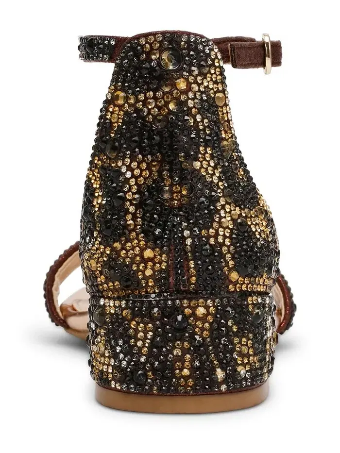 Туфли-лодочки для маленьких и больших девочек Mari Betsey Johnson — изображение 4 из 5, леопардовый