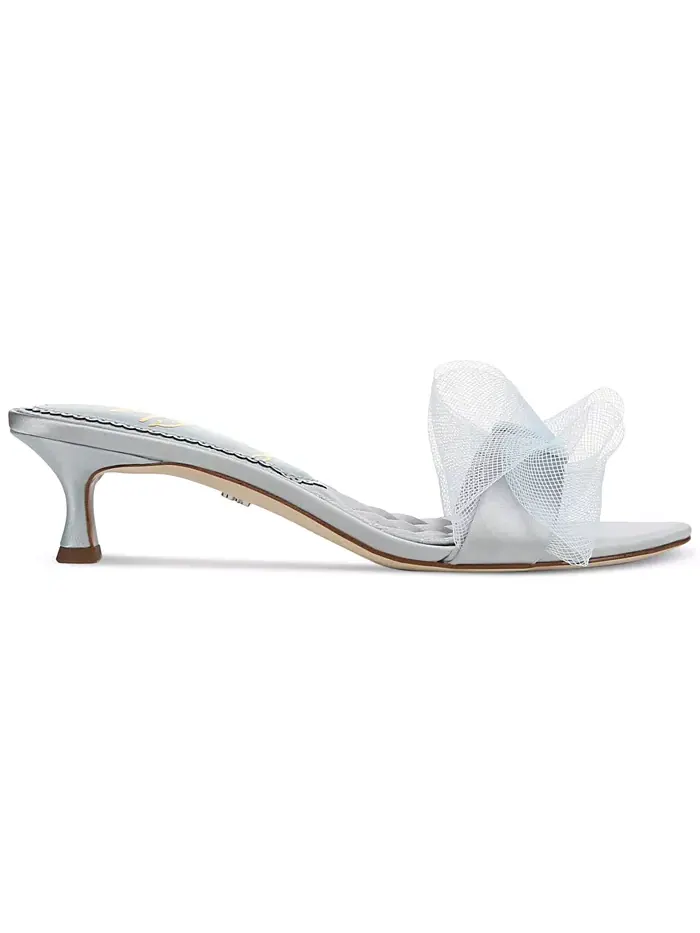Женские босоножки Corrie Slide Dress Sam Edelman — изображение 2 из 9, синий