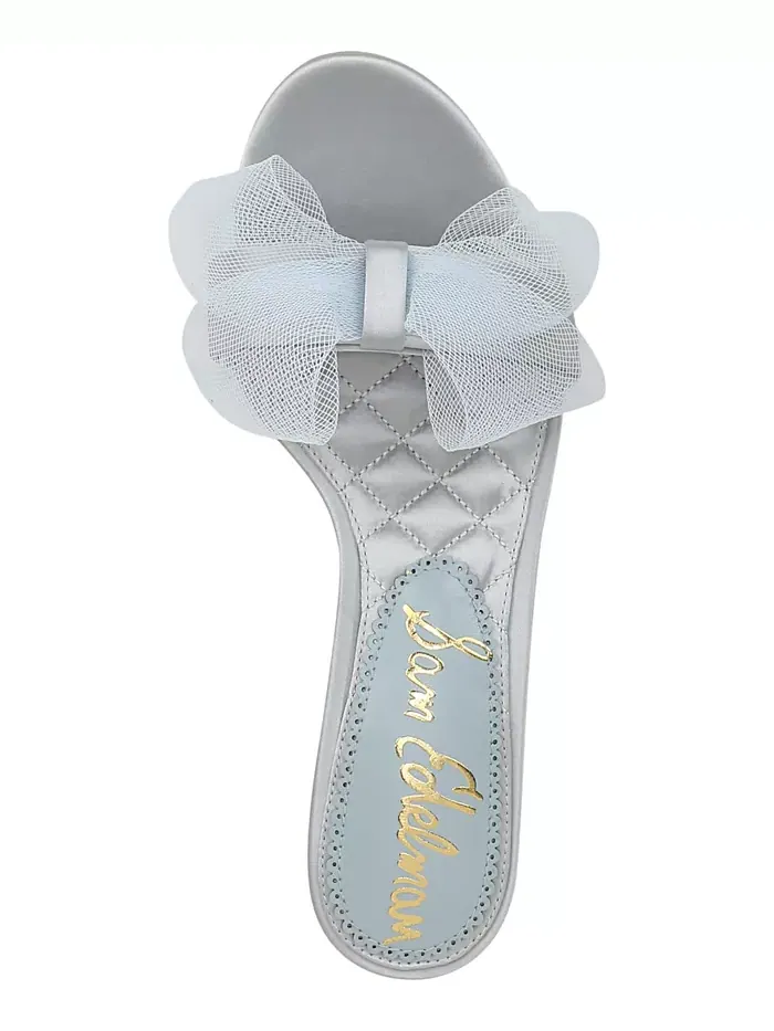Женские босоножки Corrie Slide Dress Sam Edelman — изображение 4 из 9, синий