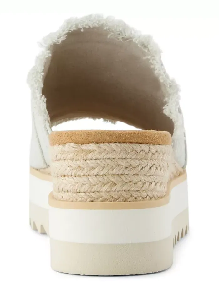 Женские сандалии-мюли Diana Slip-On TOMS — изображение 2 из 5, белый джинсовый синий