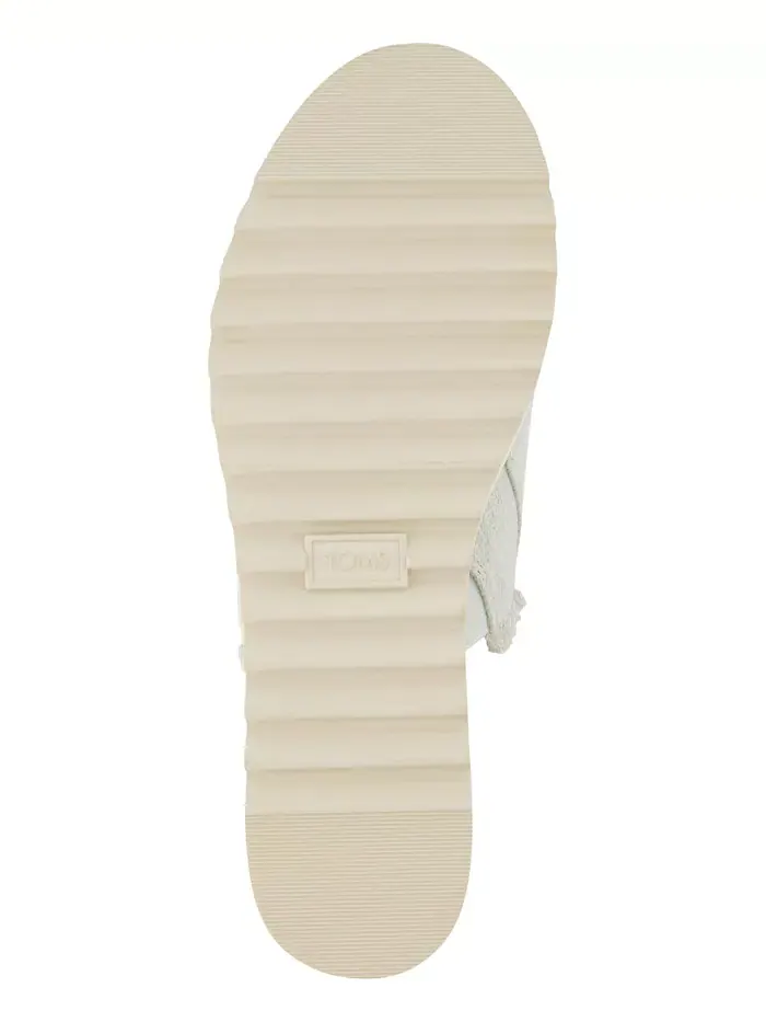 Женские сандалии-мюли Diana Slip-On TOMS — изображение 4 из 5, белый джинсовый синий