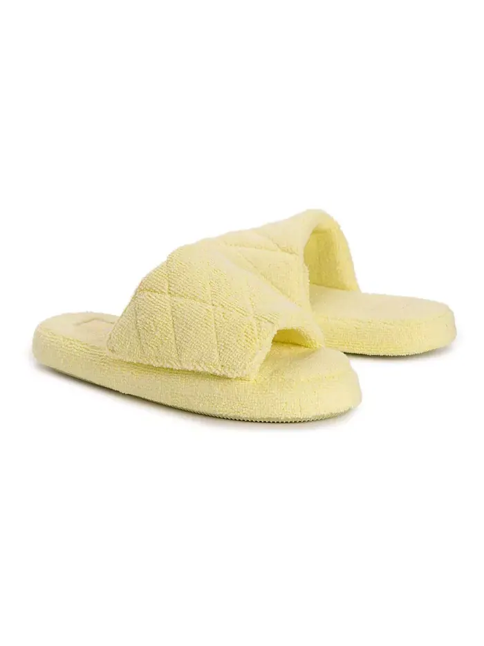 Женские тапочки Oriole MUK LUKS — изображение 2 из 5, желтый