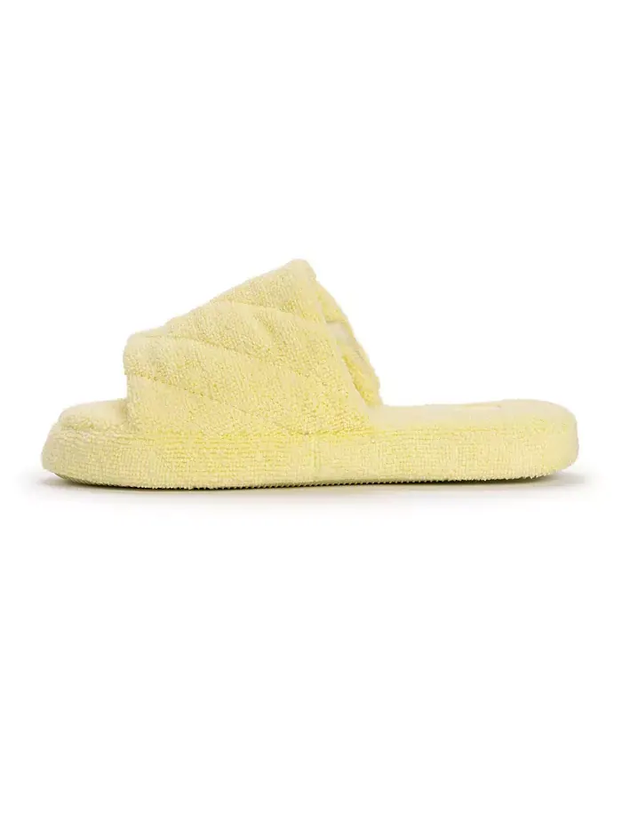 Женские тапочки Oriole MUK LUKS — изображение 3 из 5, желтый
