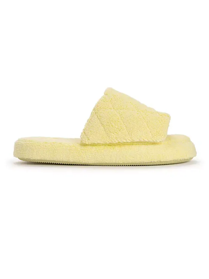 Женские тапочки Oriole MUK LUKS — изображение 5 из 5, желтый