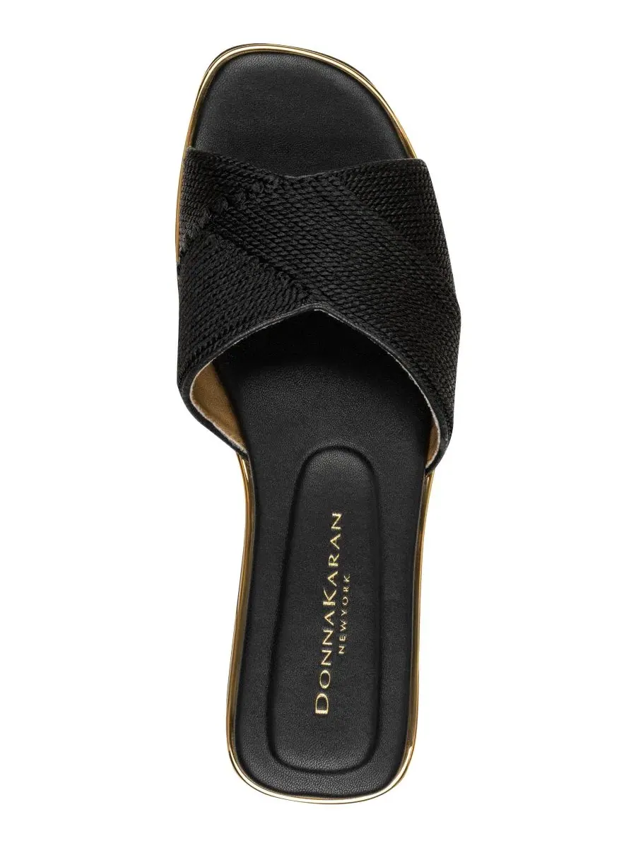 Женские сандалии-слипоны Harmony Donna Karan New York — изображение 4 из 5, черный