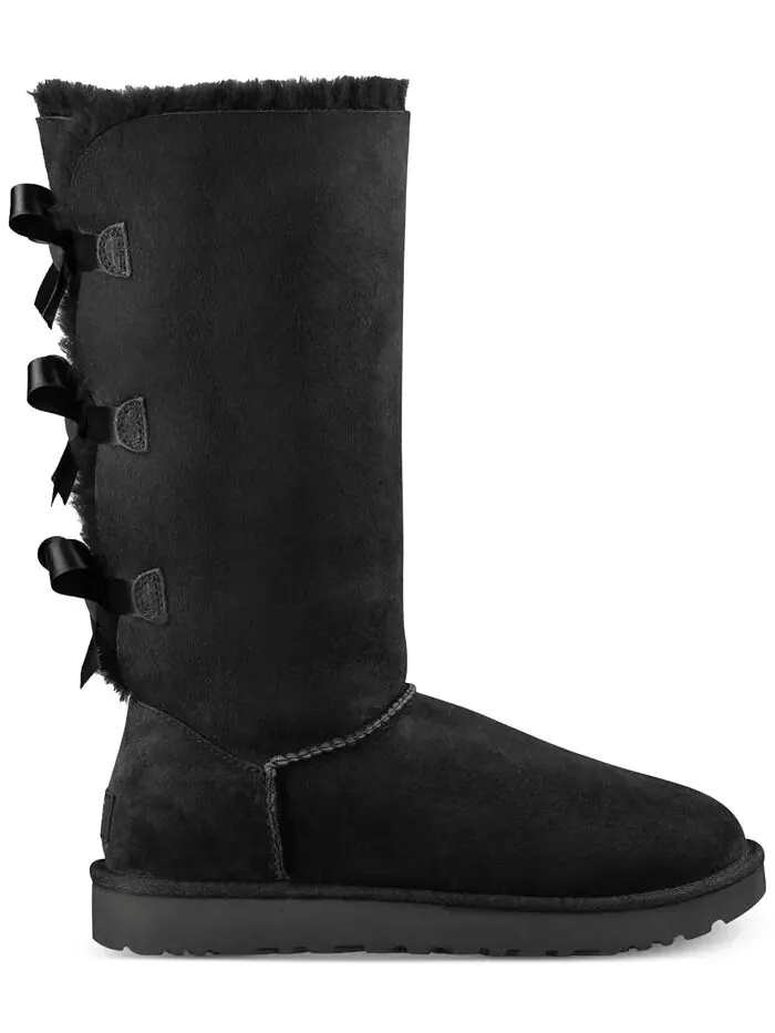 Женские сапоги Bailey Bow Tall II UGG® — изображение 2 из 5, черный