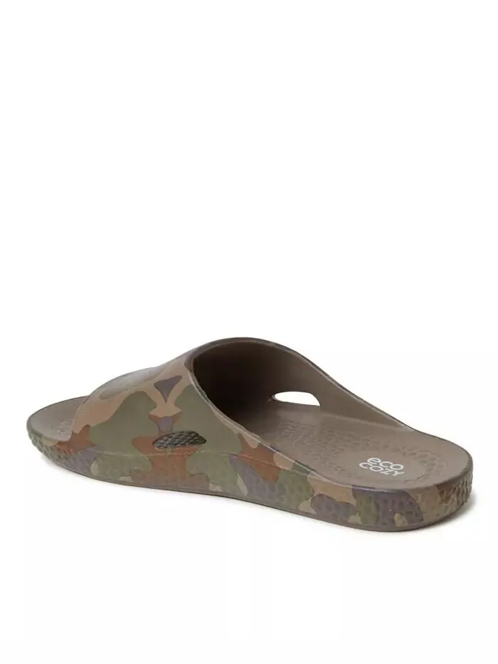 Сандалии мужские EcoCozy Sustainable Comfort Slide Dearfoams — изображение 3 из 5, камуфляж