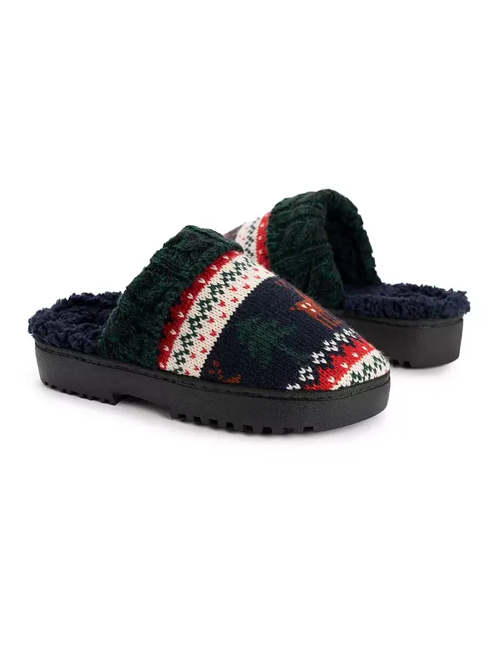 Женские тапочки Minette MUK LUKS — изображение 5 из 5, темно-синий