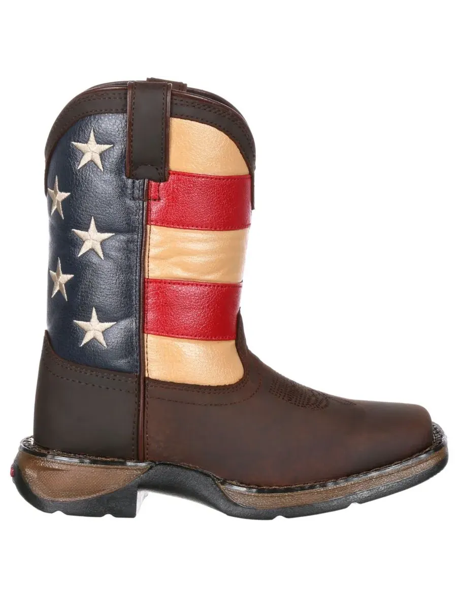 Детский маленький бунтарь от Kids' Patriotic Western Boot Durango