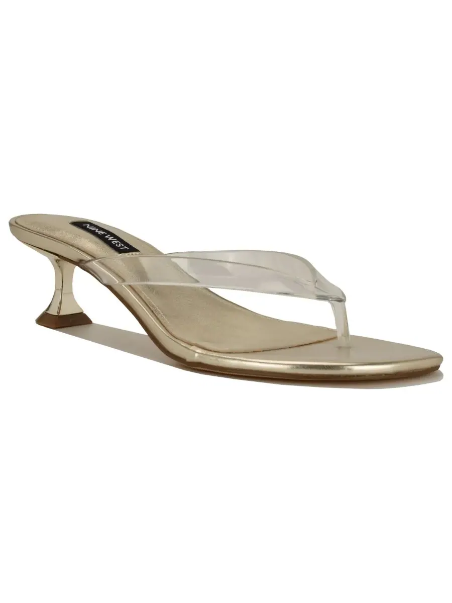 Женские сандалии Crisee на низком каблуке-стрингах Nine West