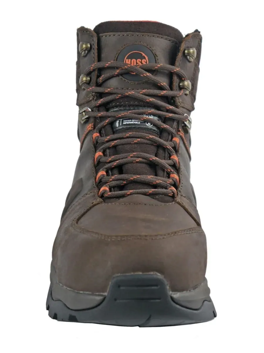 Мужские рабочие ботинки HOSS Blast с утеплителем и композитным носком Hoss Boot Company — изображение 4 из 6, коричневый