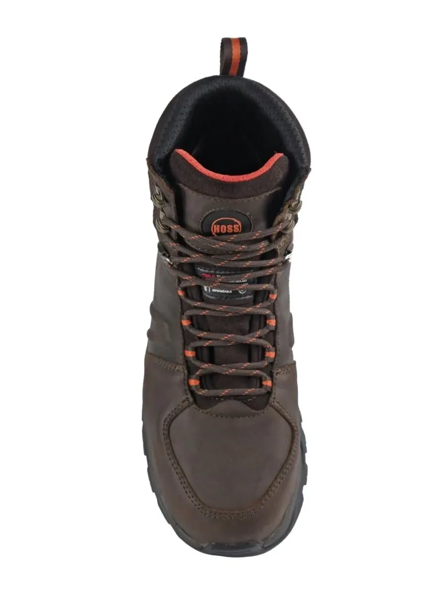 Мужские рабочие ботинки HOSS Blast с утеплителем и композитным носком Hoss Boot Company — изображение 6 из 6, коричневый