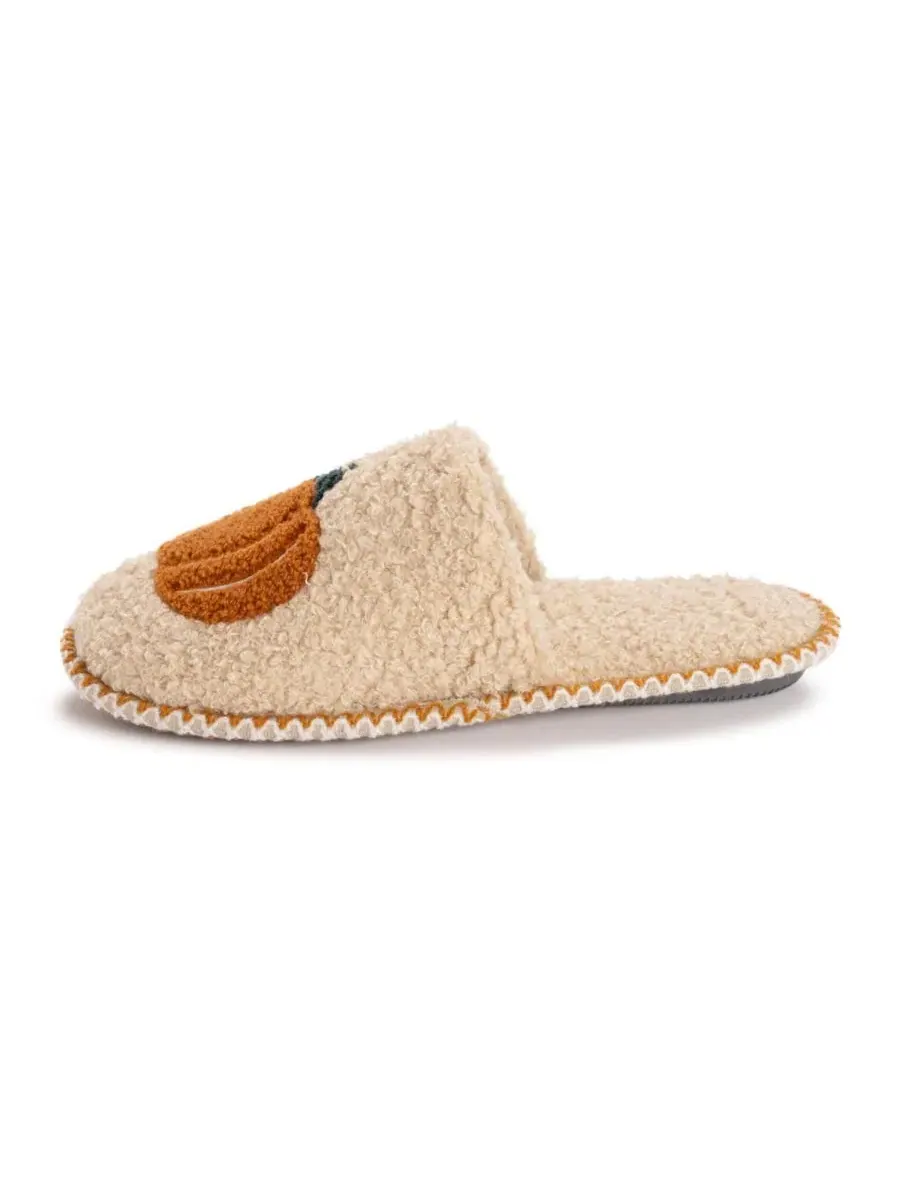 Домашние тапочки с принтом MUK LUKS, Classic Pumpkin — изображение 6 из 8
