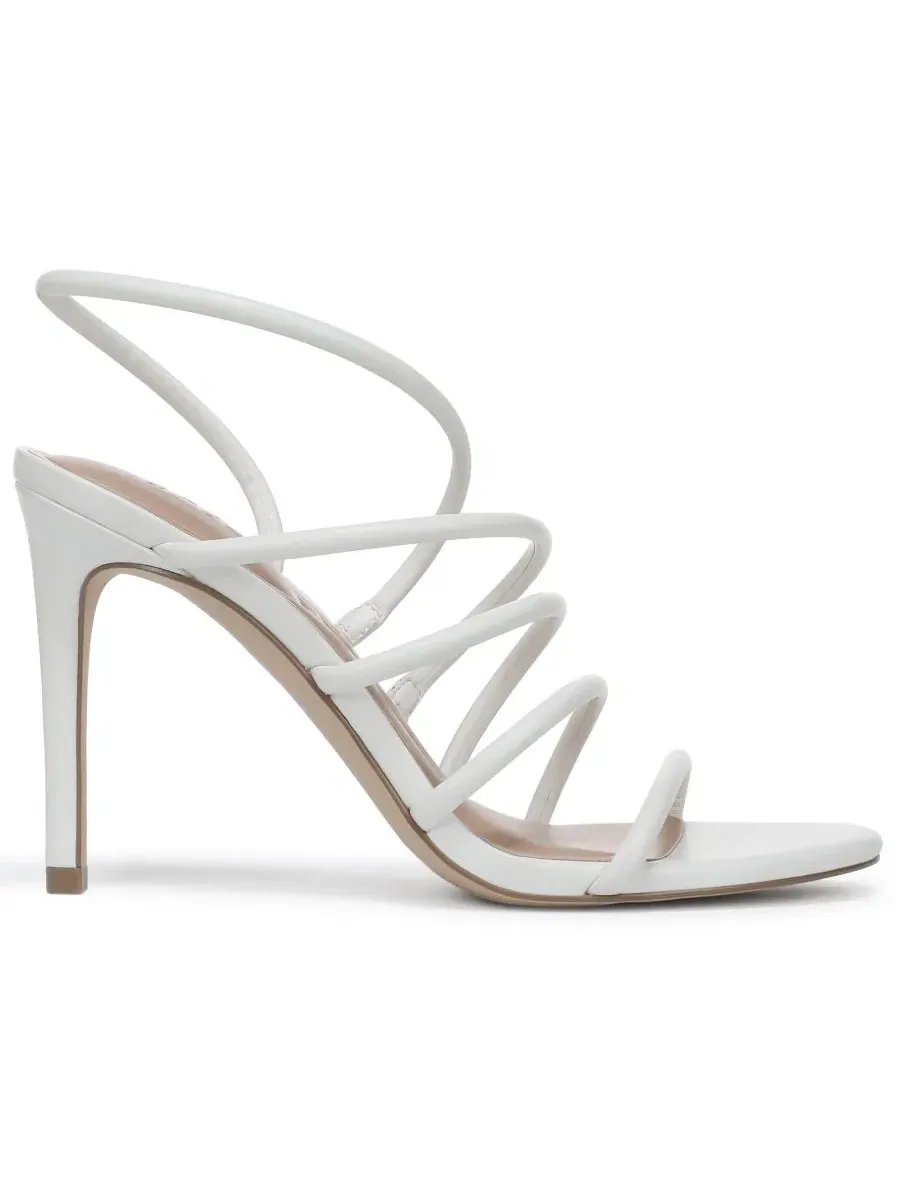 Босоножки на каблуке с ремешками Ginny Strappy Stiletto I.N.C. International Concepts — изображение 2 из 6, белый