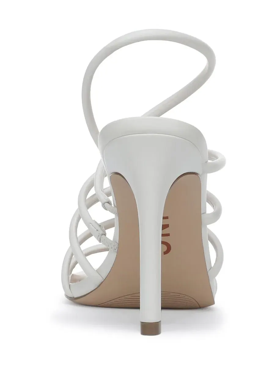 Босоножки на каблуке с ремешками Ginny Strappy Stiletto I.N.C. International Concepts — изображение 3 из 6, белый