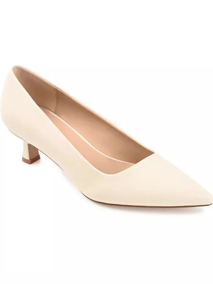 Женские туфли-лодочки Celica Kitten Heel Journee Collection — изображение 1 из 9, нудовый