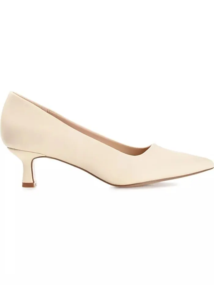 Женские туфли-лодочки Celica Kitten Heel Journee Collection — изображение 2 из 9, нудовый