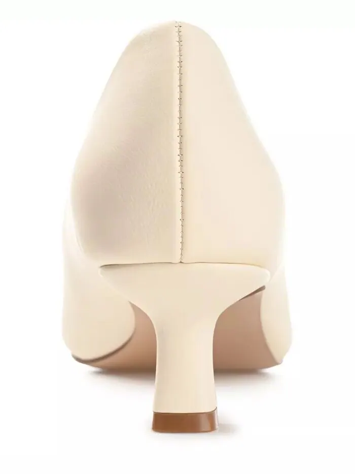 Женские туфли-лодочки Celica Kitten Heel Journee Collection — изображение 3 из 9, нудовый