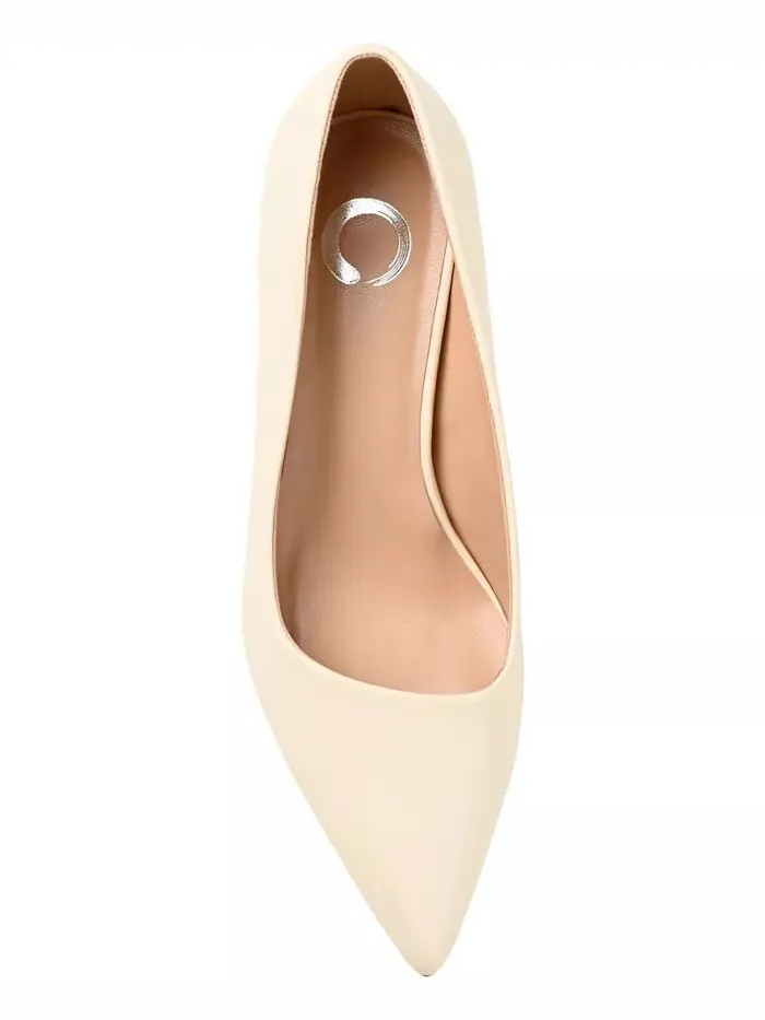 Женские туфли-лодочки Celica Kitten Heel Journee Collection — изображение 4 из 9, нудовый